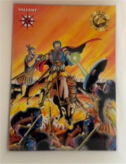 1993 Upper Deck The Valiant Era #68 X-O Manowar — front