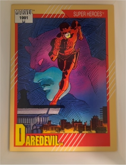 1991 Impel Marvel Universe Series 2 #2 Daredevil — front
