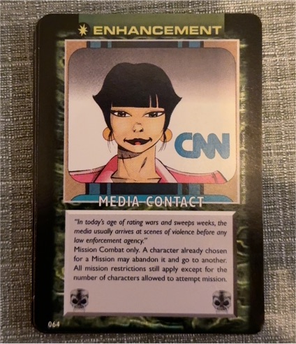 Spawn Power Cardz Enhancement #064 Media Contact — front
