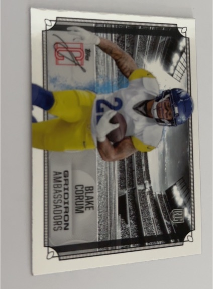 2024 Topps Signature Class Gridiron Ambassadors #GA-10 Blake Corum — front