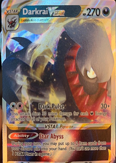 2022 Pokémon TCG Astral Radiance #099 Darkrai VSTAR — front