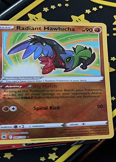 2022 Pokémon TCG Astral Radiance #081 Radiant Hawlucha — front