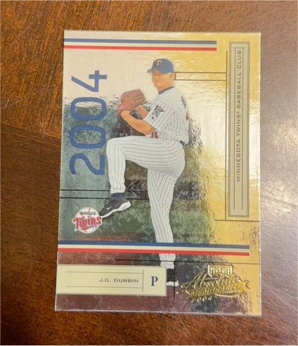 2004 Playoff Absolute Memorabilia #121 J.D. Durbin — front