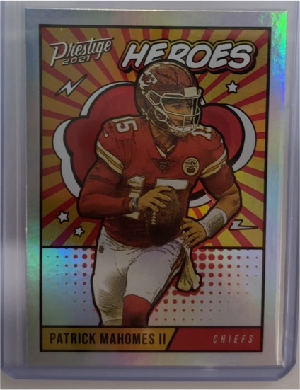 2021 Panini Prestige #HE-3 Patrick Mahomes II — front