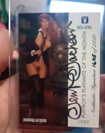 1989 Playboy #108 Jennifer Jackson — front