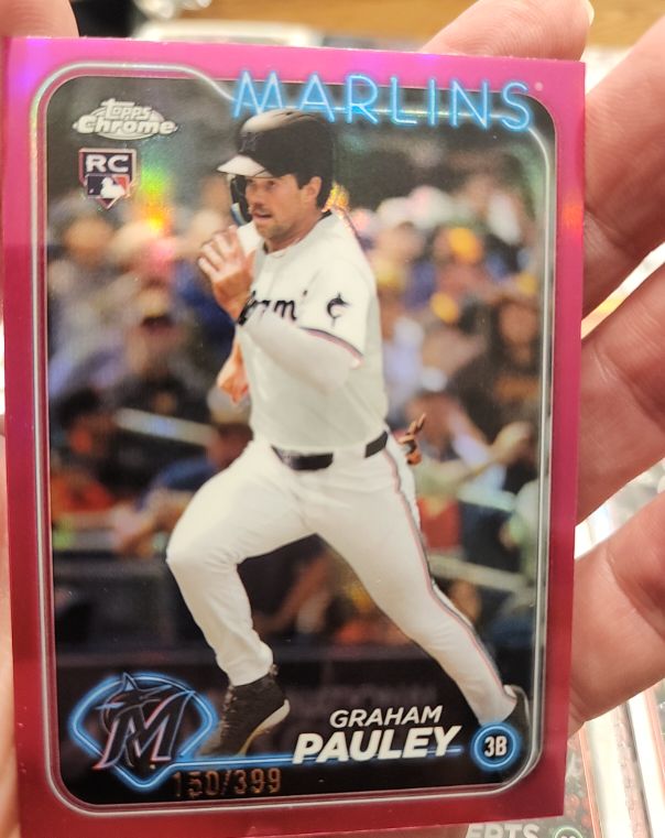 2024 Topps Chrome Update #USC97 Graham Pauley — front