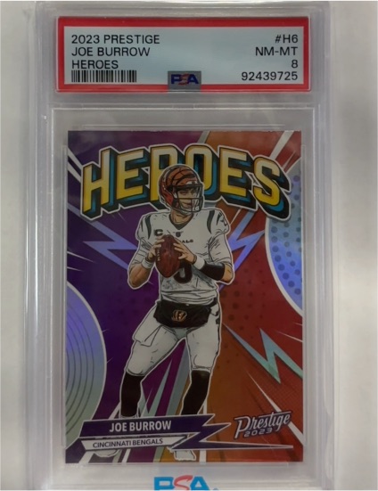 2023 Panini Prestige #H6 Joe Burrow Heroes — front