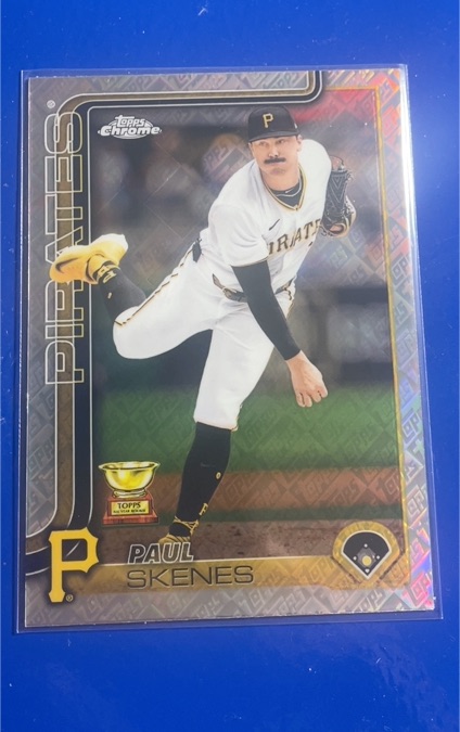 2025 Topps Chrome #300 Paul Skenes — front