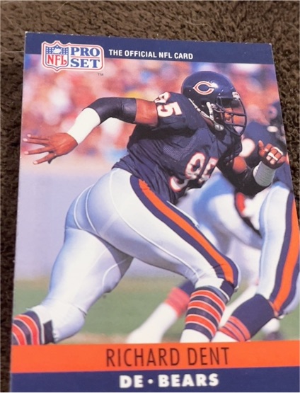 1990 Pro Set #52 Richard Dent — front