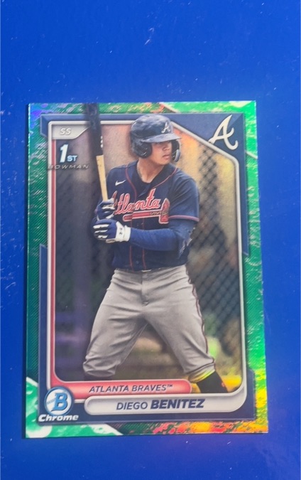 2024 Bowman Chrome #BCP-39 Diego Benitez — front