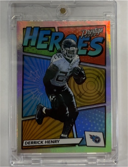 2022 Panini Prestige Heroes #H-8 Derrick Henry — front
