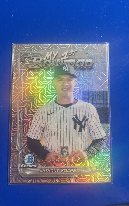 2024 Bowman Chrome My 1st Bowman Mojo #M1B-30 Anthony Volpe — front