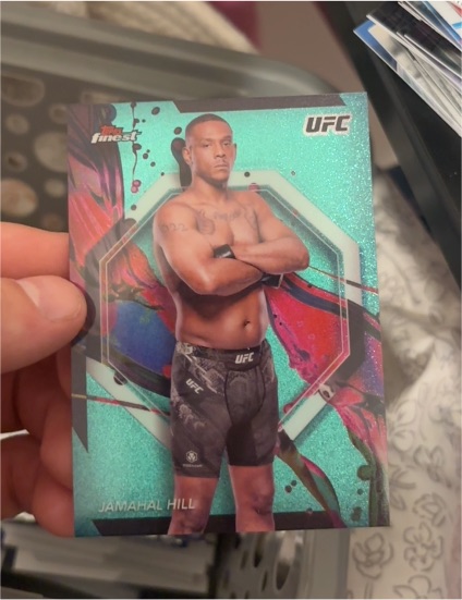 2024 Topps Finest UFC #270 Jamahal Hill — front