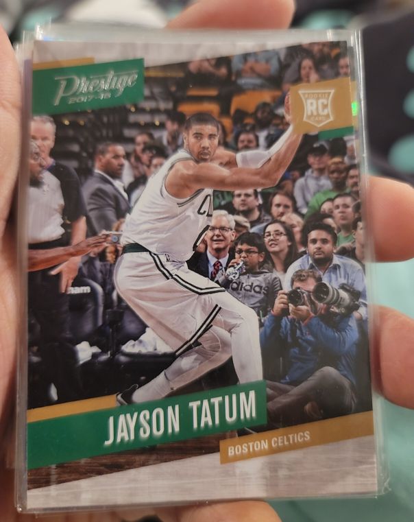 2017-18 Panini Prestige #153 Jayson Tatum — front