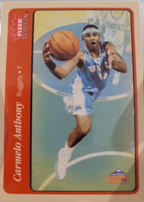2004-05 Fleer Tradition #17 Carmelo Anthony — front