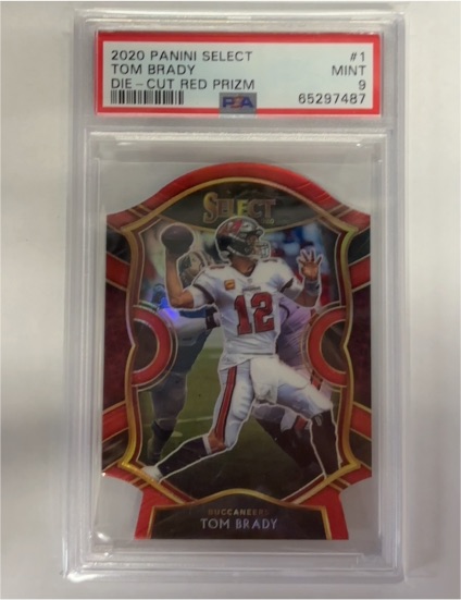 2020 Panini Select #1 Tom Brady — front