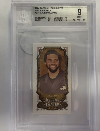 2024 Topps Allen & Ginter Mini #233 Caleb Williams — front