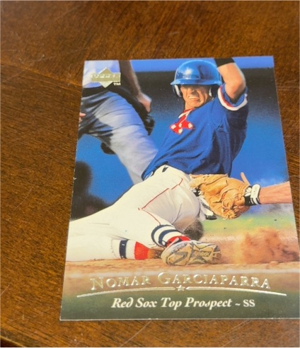 1994 Upper Deck Top Prospect #205 Nomar Garciaparra — front