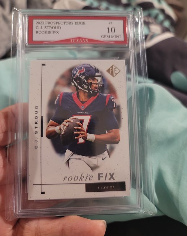 2023 Panini Phoenix #7 C. J. Stroud Rookie F/X — front