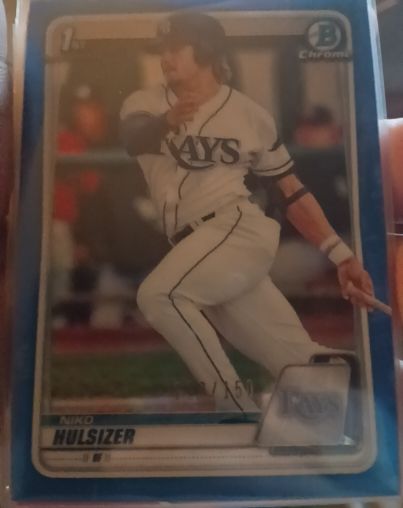 2020 Bowman Chrome Prospects #BCP-17 Niko Hulsizer — front
