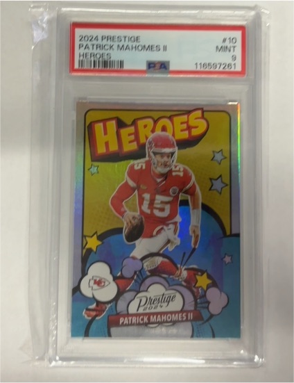 2024 Panini Prestige #10 Patrick Mahomes II Heroes — front