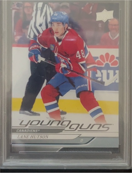 2024-25 Upper Deck Series 1 #229 Lane Hutson Young Guns — front