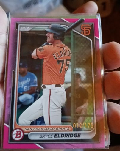 2024 Bowman Chrome Prospects #BCP-134 Bryce Eldridge — front