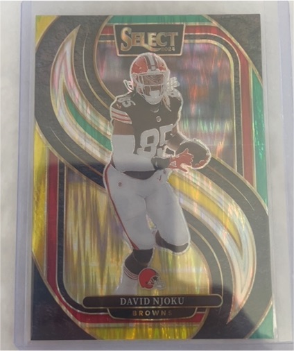 2024 Panini Select #145 David Njoku — front