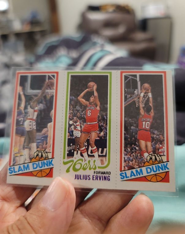 1980 Topps #181 Julius Erving — front
