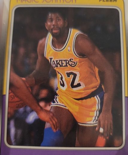 1988-89 Fleer #67 Magic Johnson — front