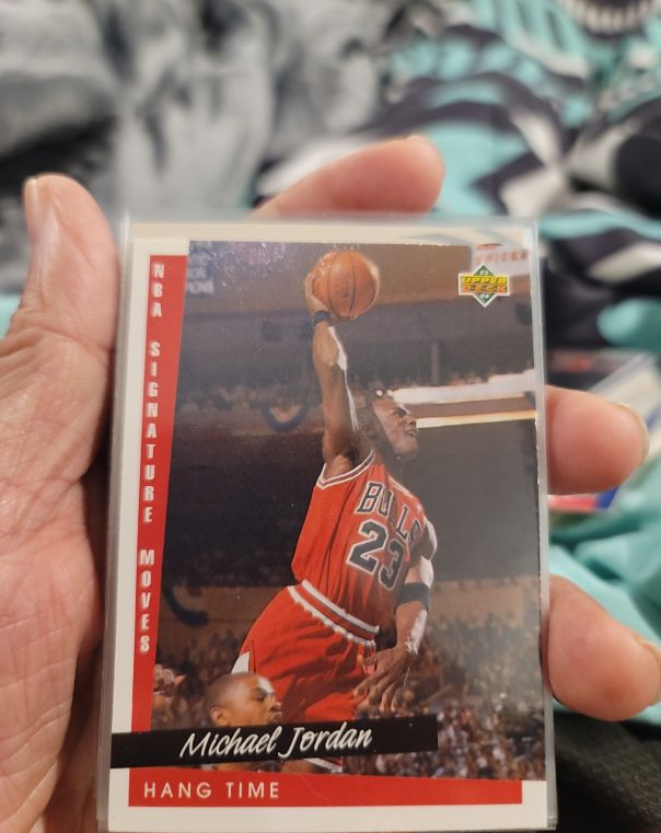 1993 Upper Deck #237 Michael Jordan Hang Time — front