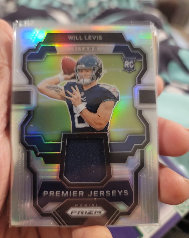 2023 Panini Prizm Premier Jerseys #PJ-WL Will Levis — front