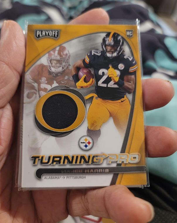2021 Panini Playoff Turning Pro #TP-NHA Najee Harris — front
