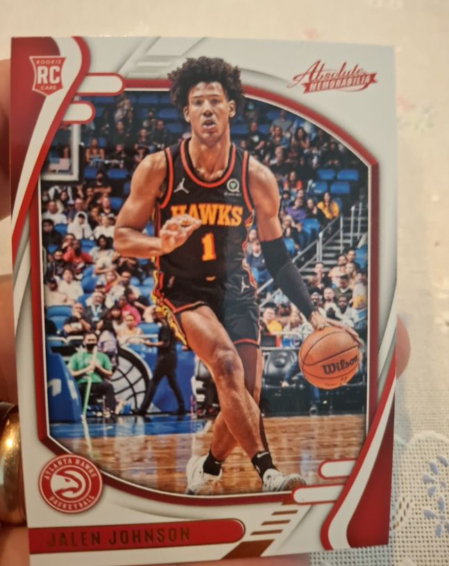 2021-22 Panini Chronicles Absolute Memorabilia #207 Jalen Johnson — front