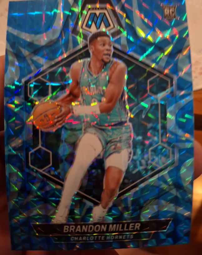 2023-24 Panini Mosaic #202 Brandon Miller — front