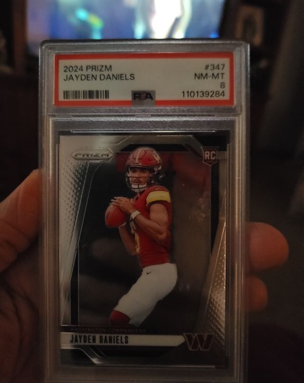 2024 Panini Prizm #347 Jayden Daniels — front