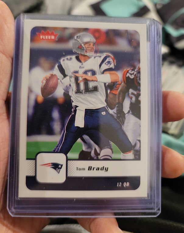 2006 Fleer #57 Tom Brady — front