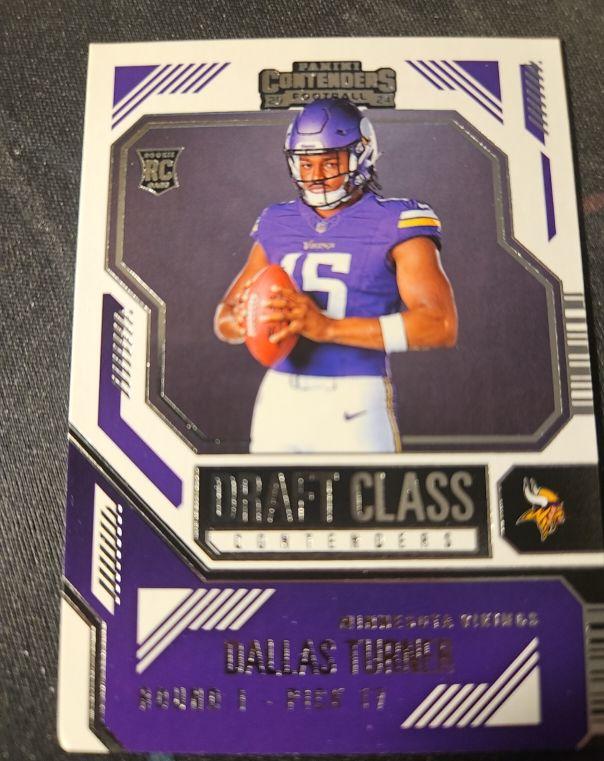 2024 Panini Contenders #25 Dallas Turner — front