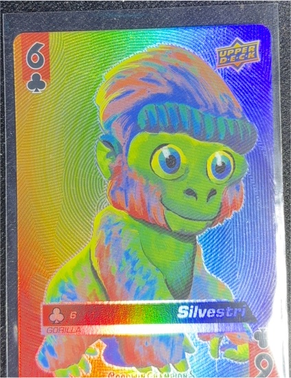 2021 Upper Deck Goodwin Champions Playing Cards #6 Clubs Silvestri — front