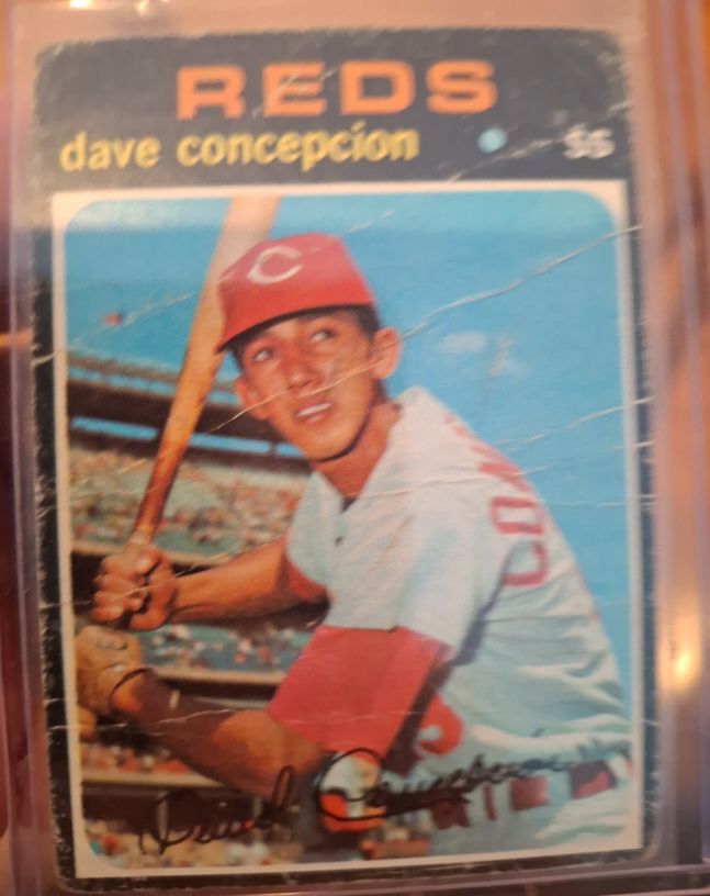 1971 Topps #14 Dave Concepcion — front