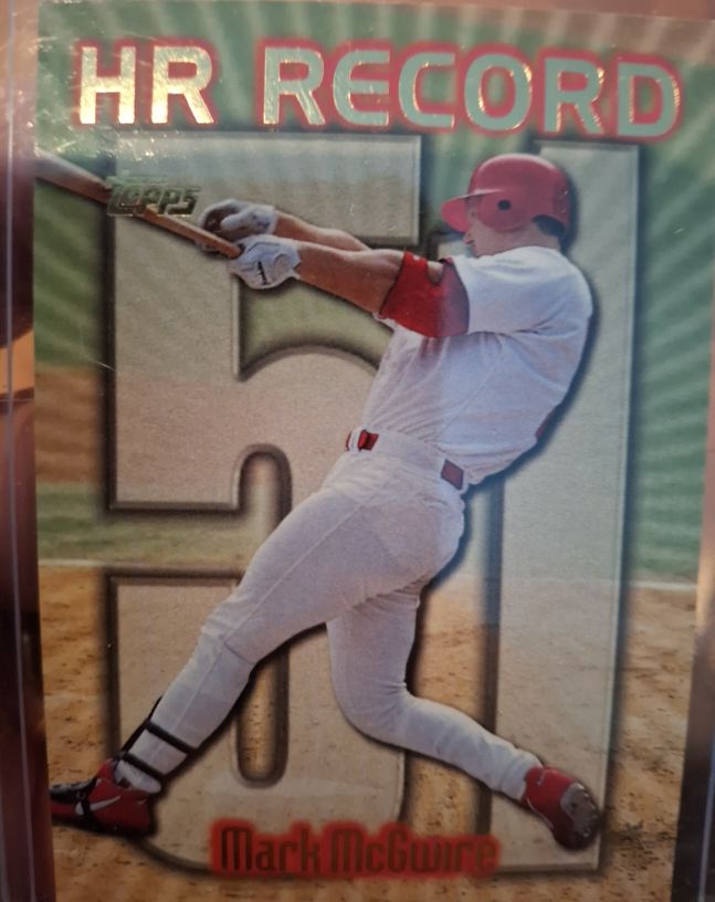 1999 Topps #220 Mark McGwire HR Record — front