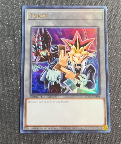 Yu-Gi-Oh! Token LDK2-ENT01 Yugi & Dark Magician — front