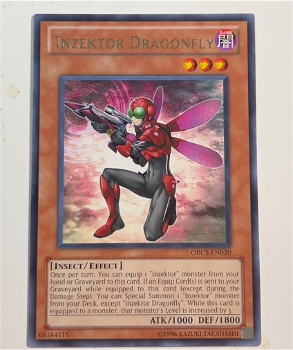Yu-Gi-Oh! ORCS-EN020 Inzektor Dragonfly — front