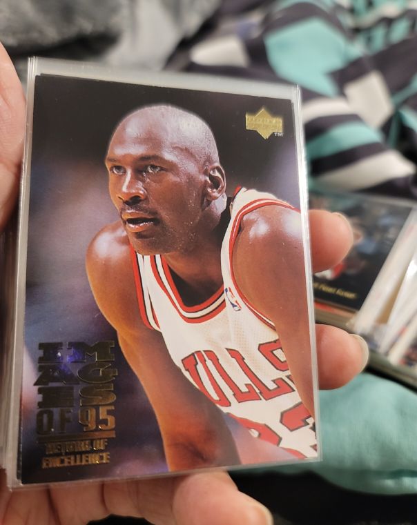 1995-96 Upper Deck Images of 95 #335 Michael Jordan — front