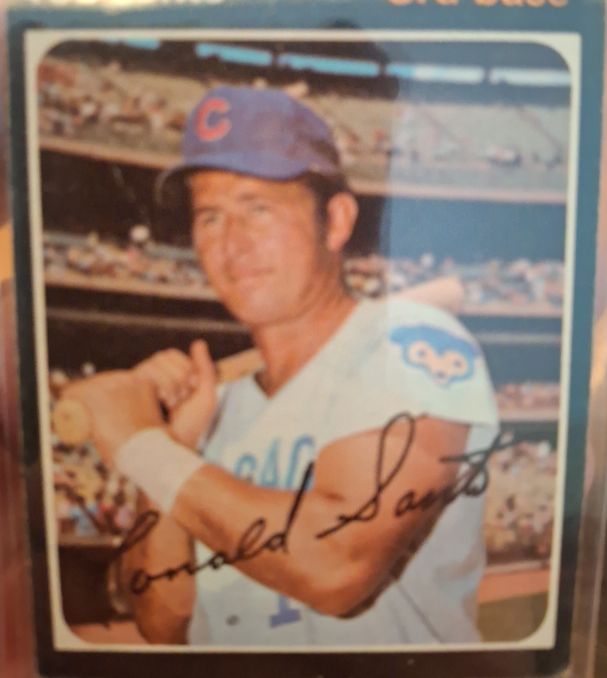 1971 Topps #220 Ron Santo — front
