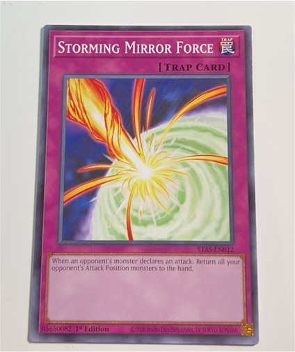 2020 Yu-Gi-Oh! STAS-EN012 Storming Mirror Force — front