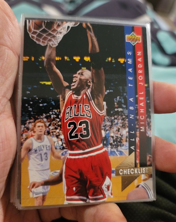 1993-94 Upper Deck #AN15 Michael Jordan All-NBA — front