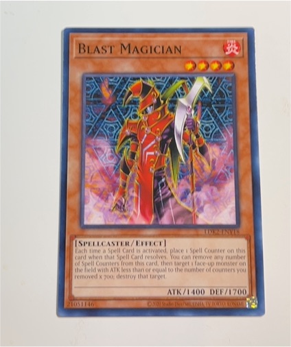 2020 Yu-Gi-Oh! FET-EN020 Blast Magician — front