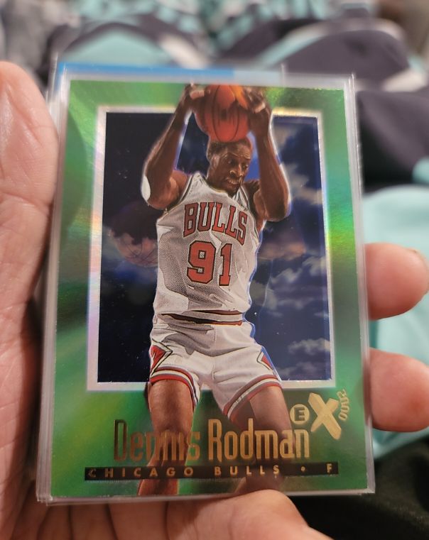 1996-97 Skybox E-X2000 #91 Dennis Rodman — front