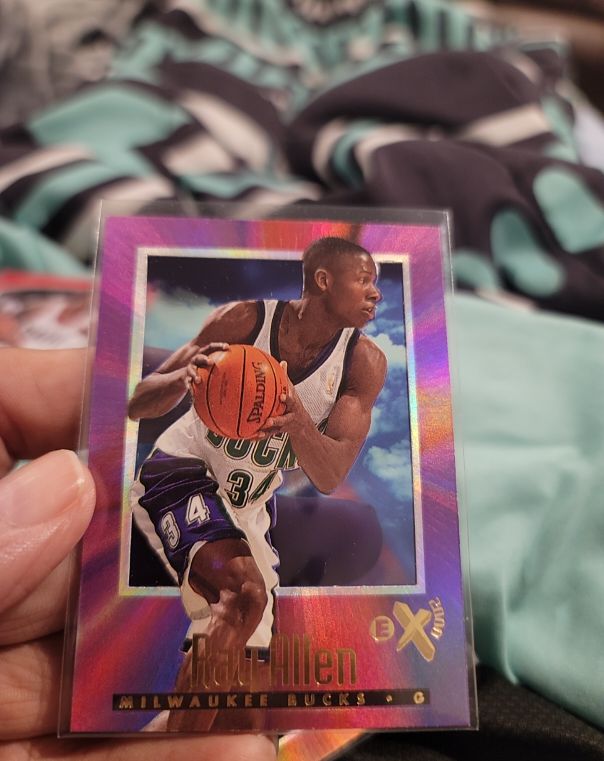 1996-97 Skybox E-X2000 #37 Ray Allen — front